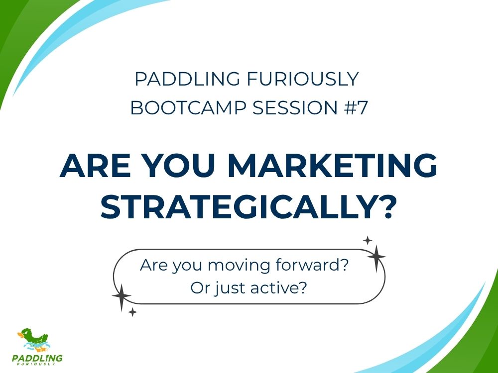 Strategy creates a framework for marketing actions