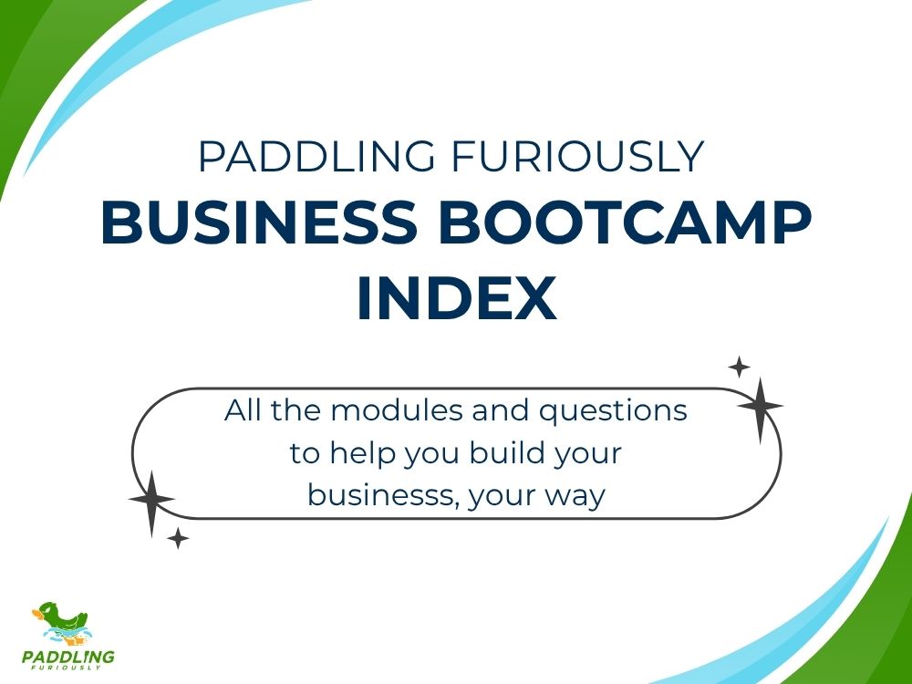 Complete list of bootcamp modules & questions