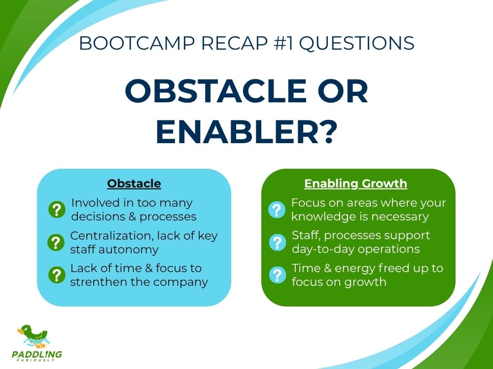 Are you enabling your company's growth, or have you become an obstacle