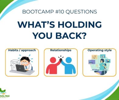 What are the barriers holding you back from taking the next step to grow your business